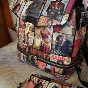 Beautiful 2in1 Michelle O. Vegan handbag/backpack